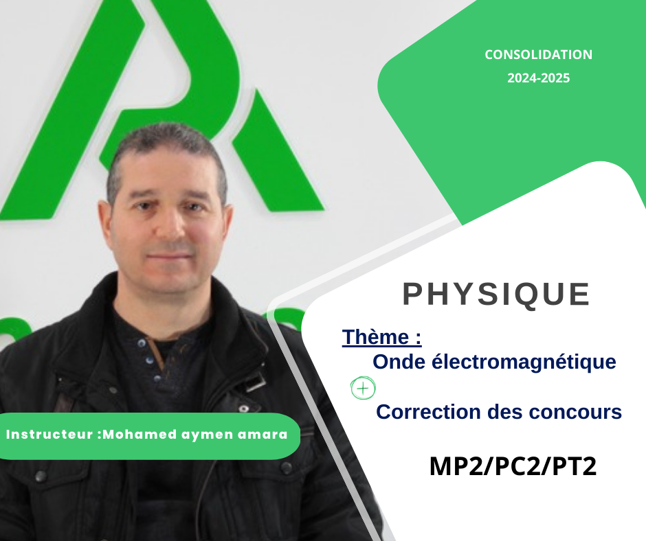 Théme : Onde électromagnétique et correction des concours